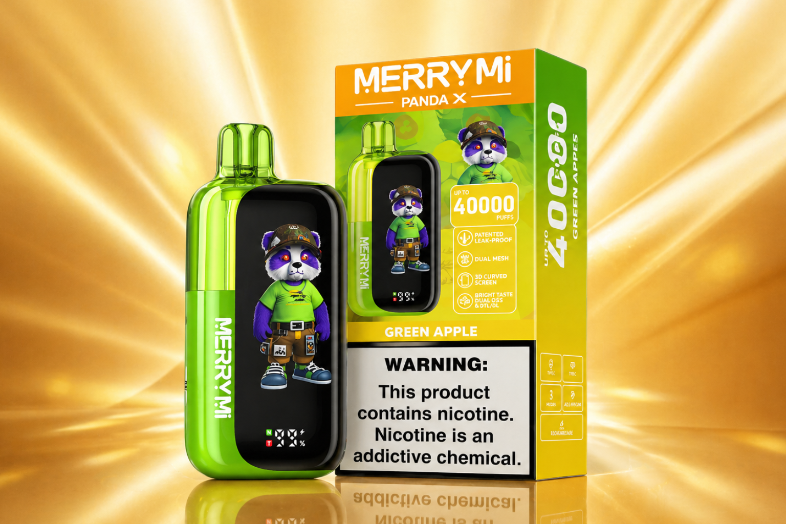 MerryMi Panda X 40K - Vape Descartavel Portugal