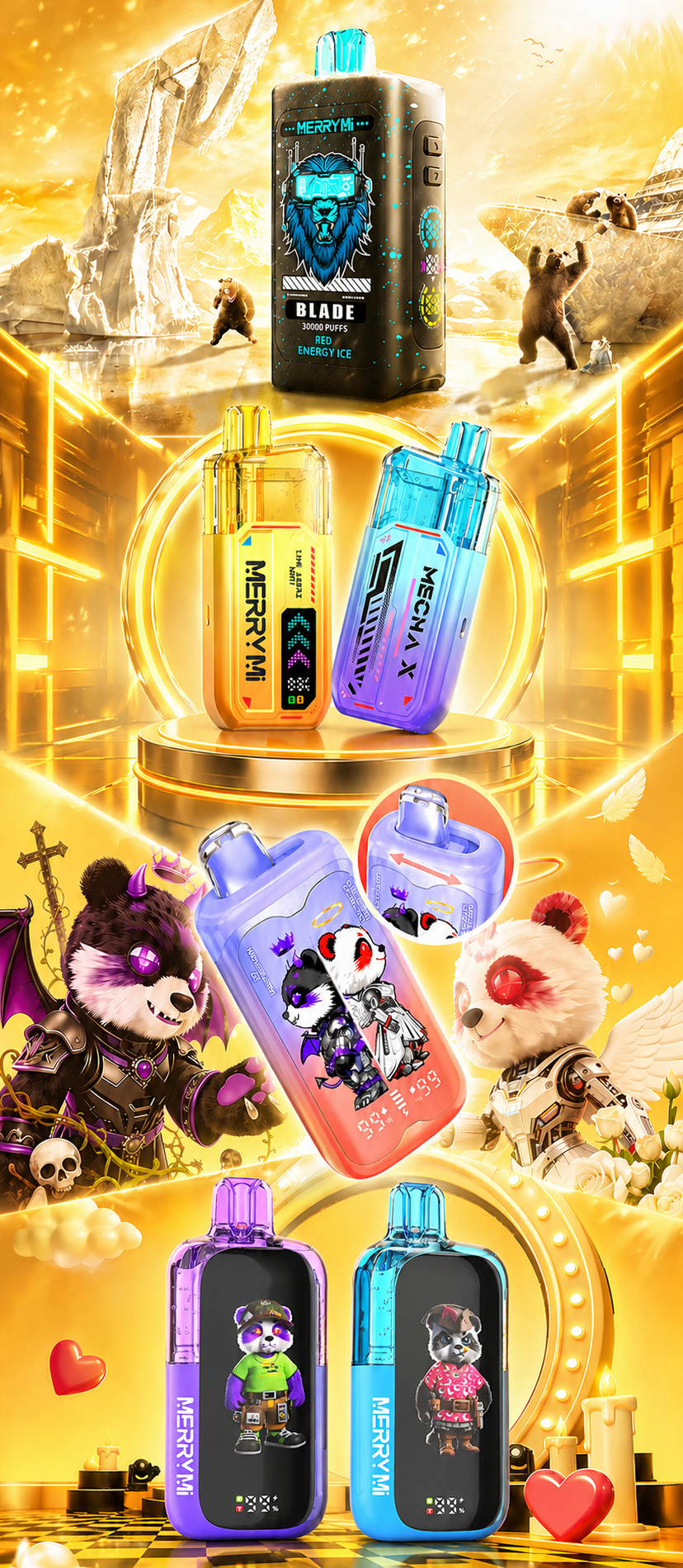 Vape Descartavel Portugal - MerryMi